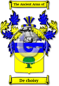 De choisy Family Crest Download (jpg) Legacy Series - 150 DPI